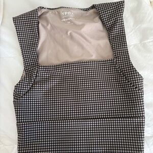 Abercrombie YPB Houndstooth Top